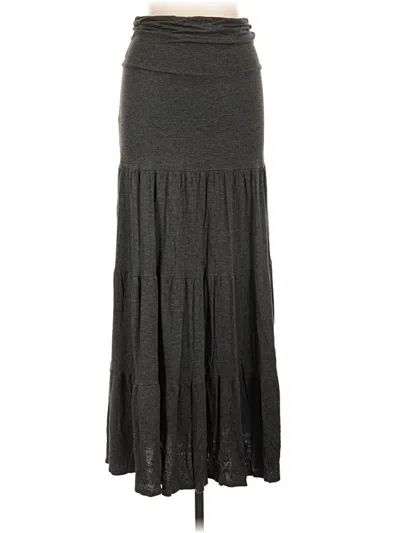 Pre-owned Bobeau Casual Skirt In Gray
