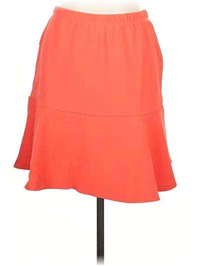 Bobeau Casual Skirt In Orange