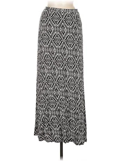 Pre-owned Bobeau Casual Skirt In Silver