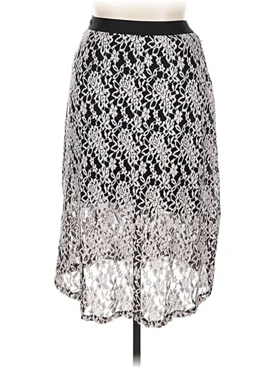 Pre-owned Bobeau Casual Skirt In Silver