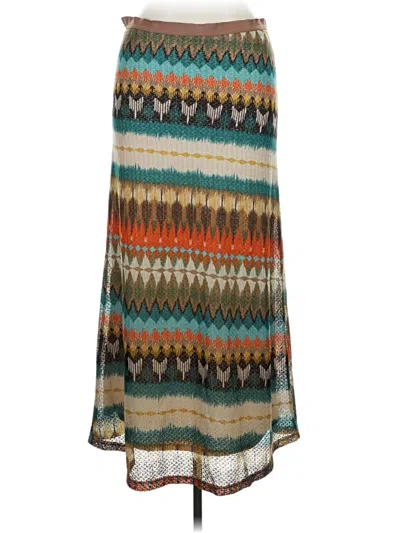 Pre-owned Bobeau Casual Skirt In Teal