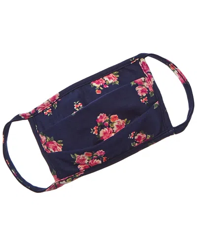 Bobeau Cloth Face Mask In Blue