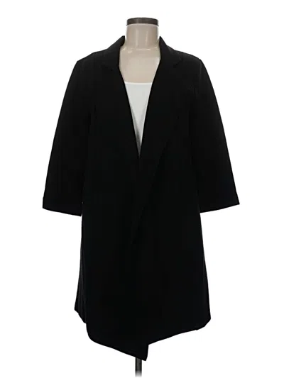 Pre-owned Bobeau Coat In Black