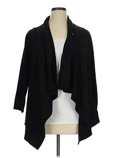 Pre-owned Bobeau Coat In Black