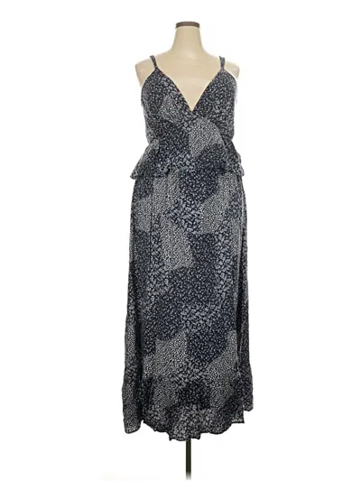 Pre-owned Bobeau Cocktail Dress In Gray