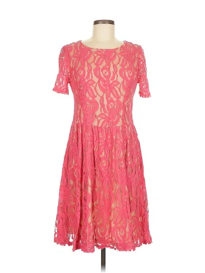 Pre-owned Bobeau Cocktail Dress In Pink