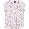 Bobeau Dolman Sleeve Piqué T-shirt In Lavender/teal Floral