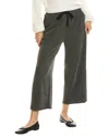 Bobeau Ember Wide Crop Pant In Gray
