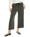 Bobeau Ember Wide Crop Pant In Green