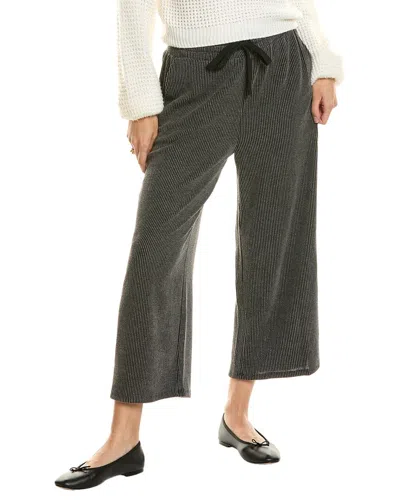 Bobeau Ember Wide Crop Pant In Green
