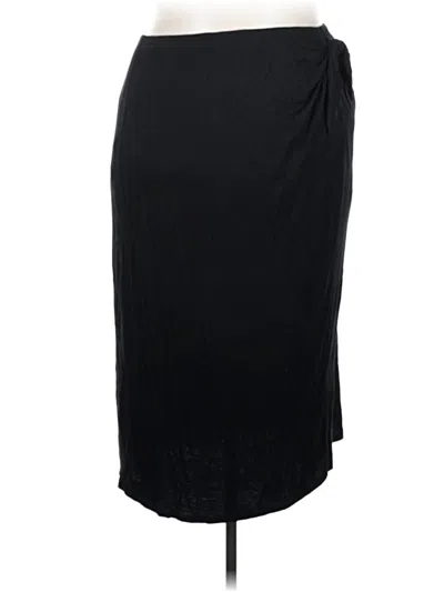 Pre-owned Bobeau Formal Skirt In Black