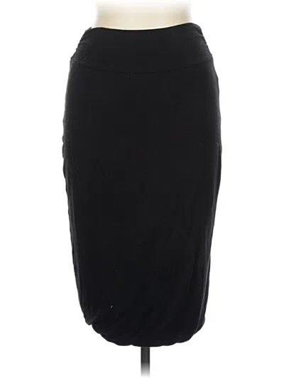 Pre-owned Bobeau Formal Skirt In Black