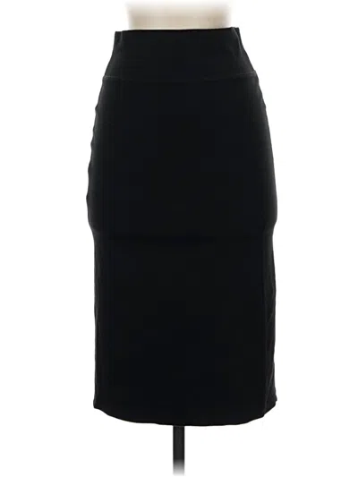 Pre-owned Bobeau Formal Skirt In Black