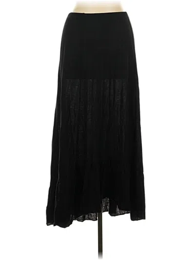 Pre-owned Bobeau Formal Skirt In Black