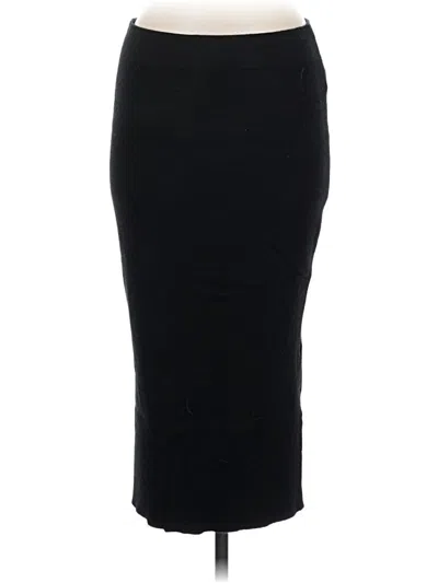 Pre-owned Bobeau Formal Skirt In Black