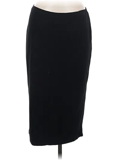 Pre-owned Bobeau Formal Skirt In Black