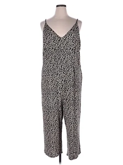 Pre-owned Bobeau Jumpsuit In Black