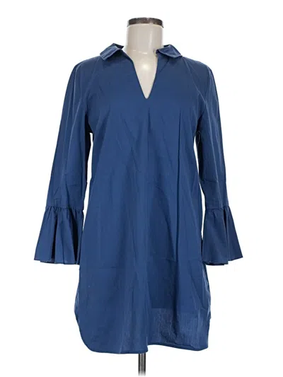 Pre-owned Bobeau Kimono In Blue