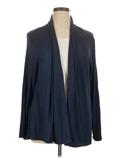 Pre-owned Bobeau Kimono In Blue