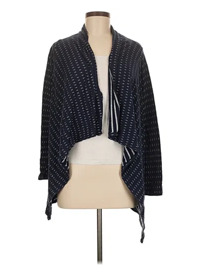 Pre-owned Bobeau Kimono In Blue
