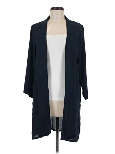 Pre-owned Bobeau Kimono In Blue