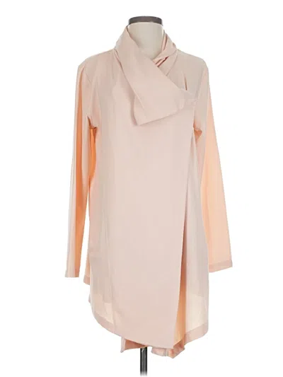 Pre-owned Bobeau Long Sleeve Blouse In Pink