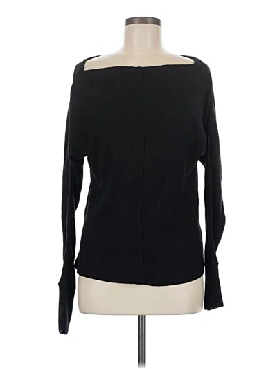 Pre-owned Bobeau Long Sleeve T-shirt In Black