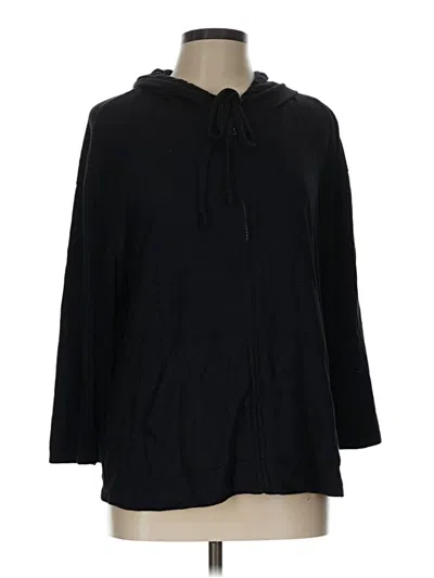Pre-owned Bobeau Poncho In Black