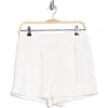 Bobeau Pull-on Shorts In White