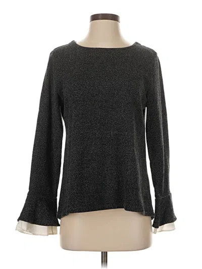 Pre-owned Bobeau Pullover Sweater In Black
