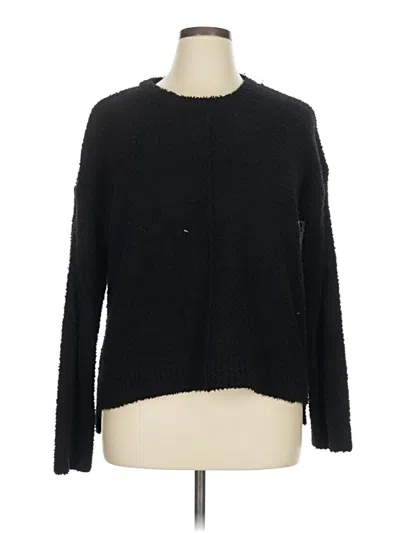 Pre-owned Bobeau Pullover Sweater In Black