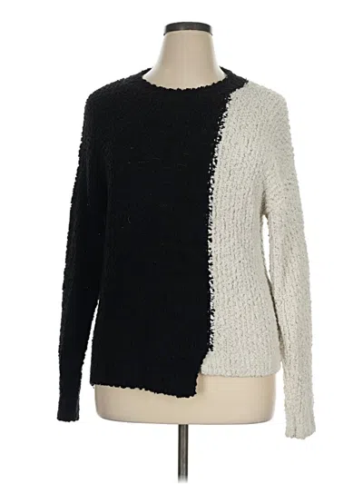 Pre-owned Bobeau Pullover Sweater In Black