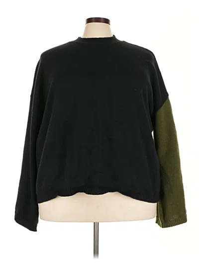 Pre-owned Bobeau Pullover Sweater In Black