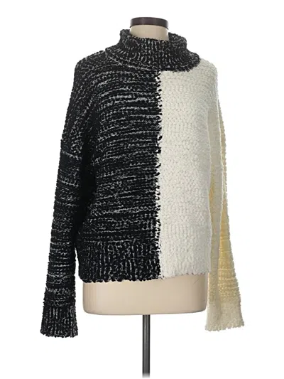 Pre-owned Bobeau Pullover Sweater In Black