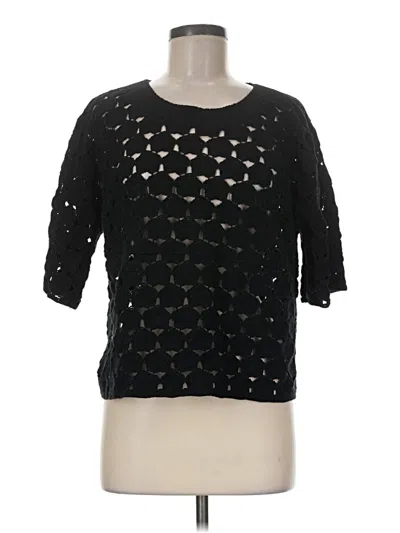 Pre-owned Bobeau Pullover Sweater In Black