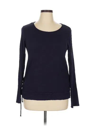 Pre-owned Bobeau Pullover Sweater In Blue