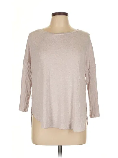 Pre-owned Bobeau Pullover Sweater In Brown