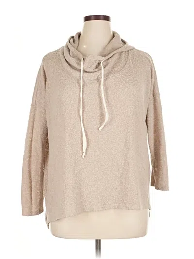 Pre-owned Bobeau Pullover Sweater In Brown