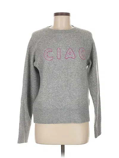 Pre-owned Bobeau Pullover Sweater In Gray