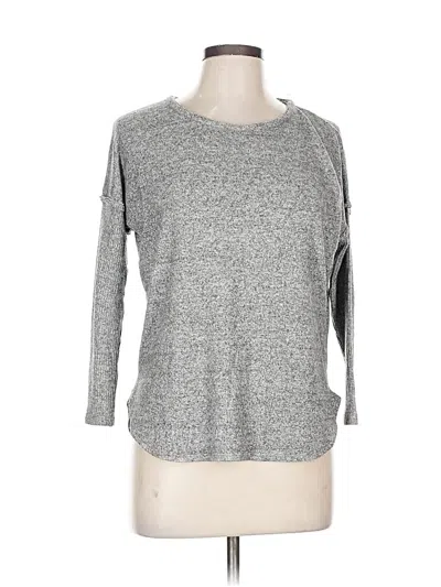 Pre-owned Bobeau Pullover Sweater In Gray