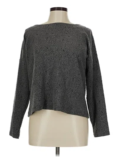 Pre-owned Bobeau Pullover Sweater In Gray