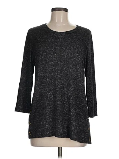 Pre-owned Bobeau Pullover Sweater In Gray