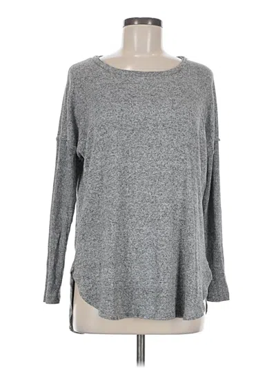 Pre-owned Bobeau Pullover Sweater In Gray