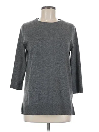Pre-owned Bobeau Pullover Sweater In Gray