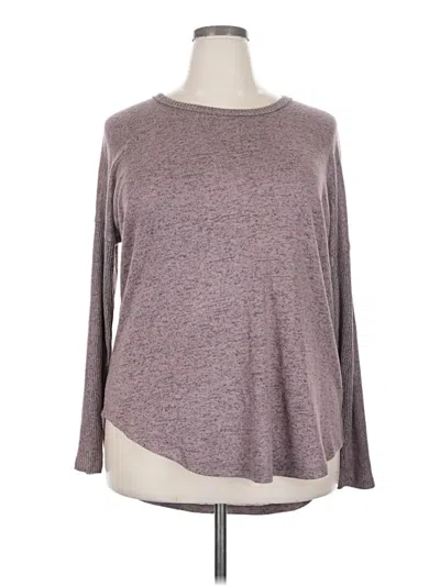 Pre-owned Bobeau Pullover Sweater In Gray