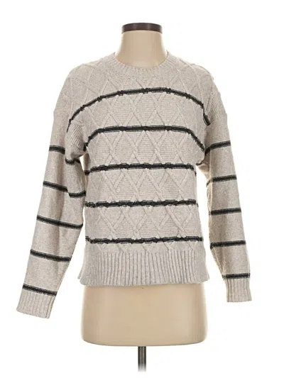 Pre-owned Bobeau Pullover Sweater In Gray