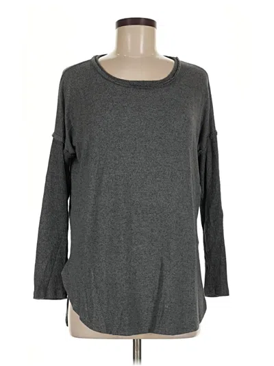 Pre-owned Bobeau Pullover Sweater In Gray