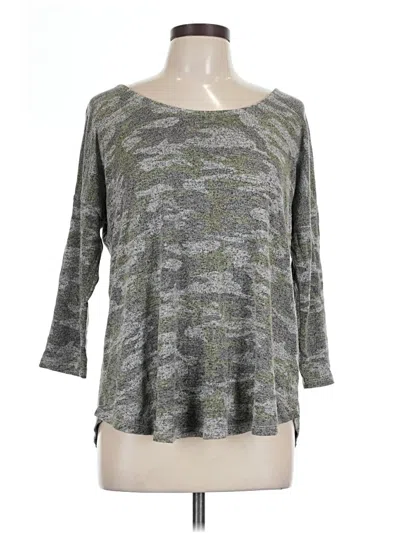 Pre-owned Bobeau Pullover Sweater In Gray