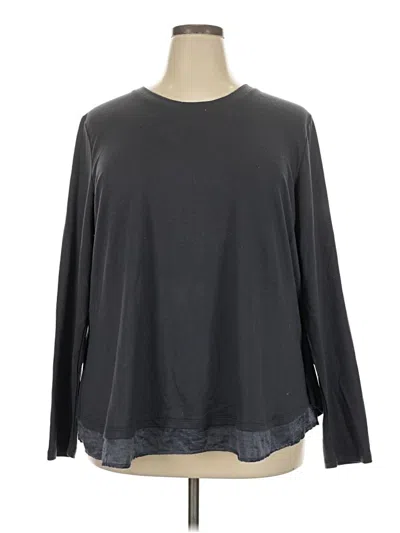 Pre-owned Bobeau Pullover Sweater In Gray