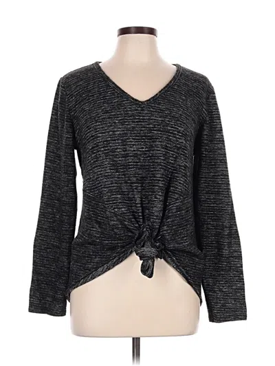 Pre-owned Bobeau Pullover Sweater In Gray